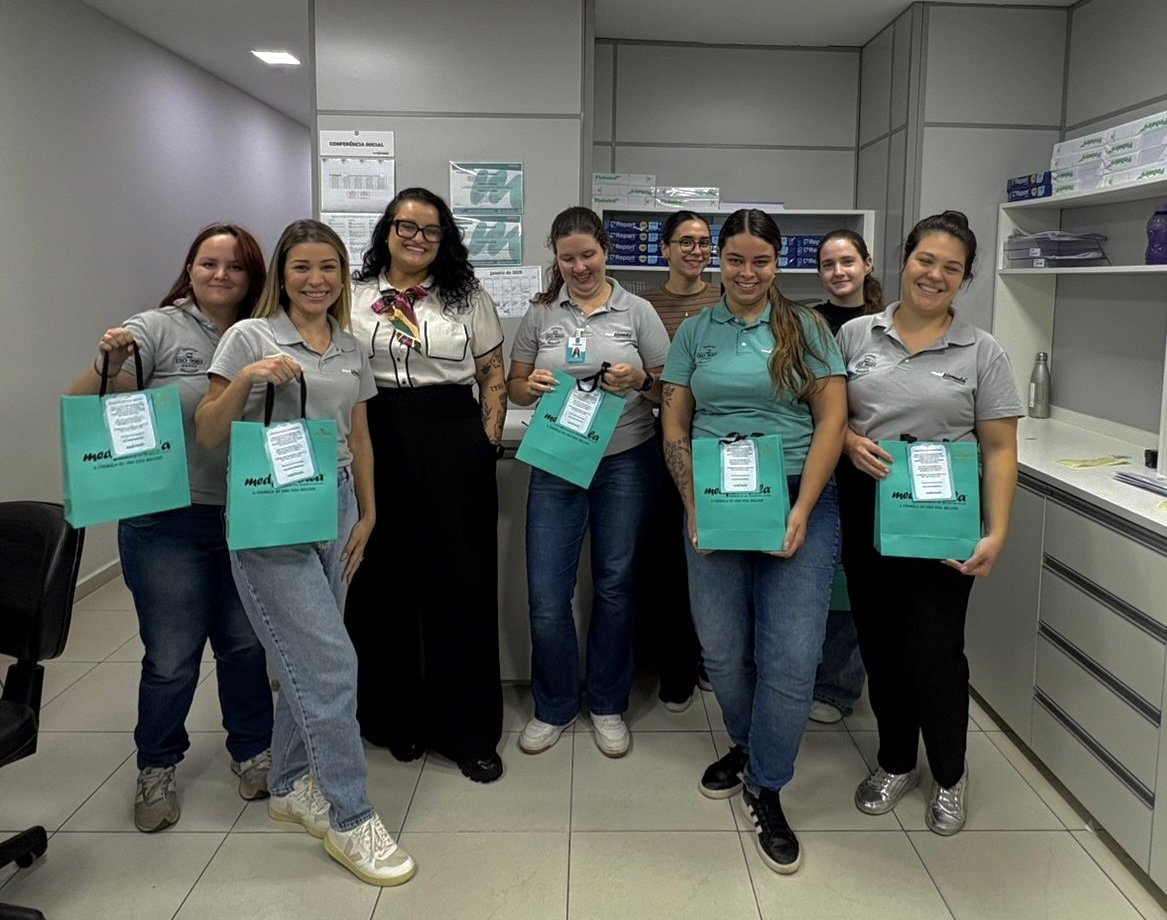 parte da equipe de farmacuticas medformula